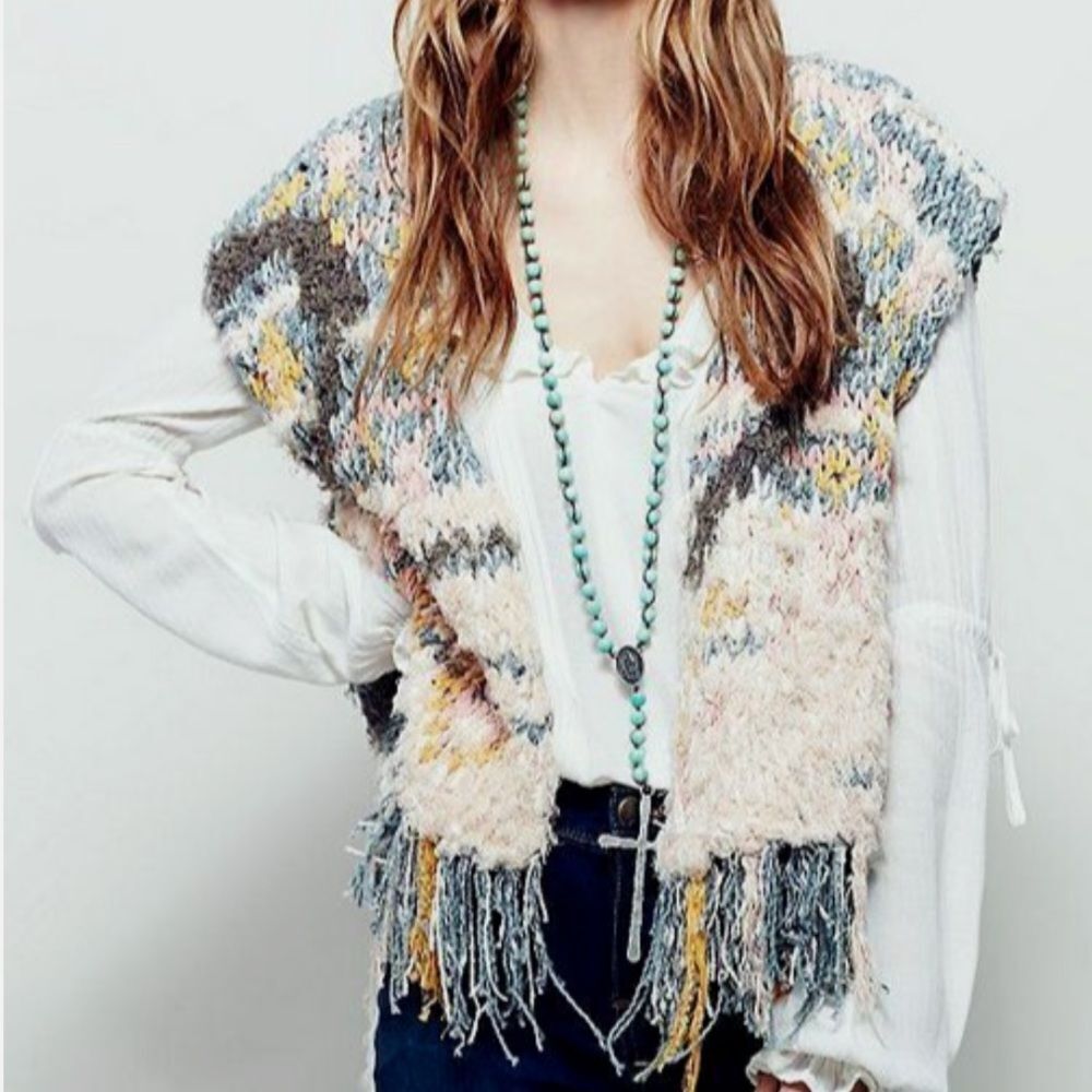 Free People Sunrise Fringe Vest
Y19 - Picture 3 of 10